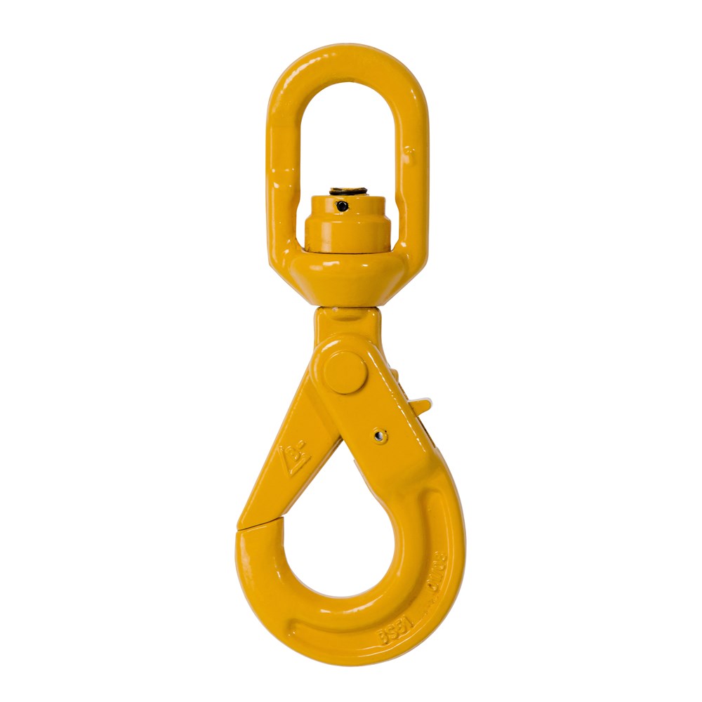 Beaver G80 Eye Swivel Self Locking Hook With Ball Bearing 7-8mm