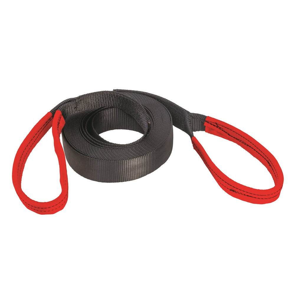 Black Rat 4WD Polyester Winch Extension Straps 4t x 30m
