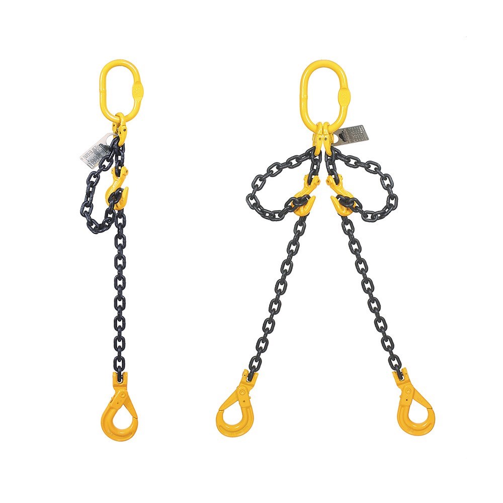 Beaver G80 Single Leg Chain Sling With Clevis Self LockingHook 1 Leg x 8mm x 1m