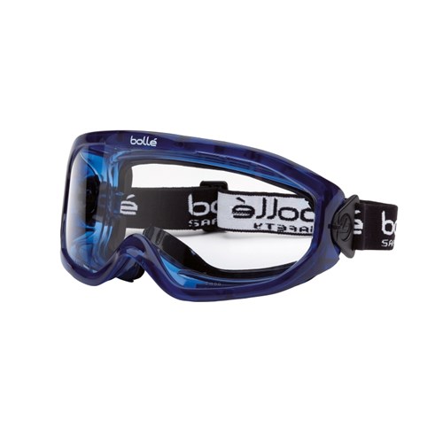 Bolle Blast Blue Cl Goggles Ear W Foam  Top Vent Closed