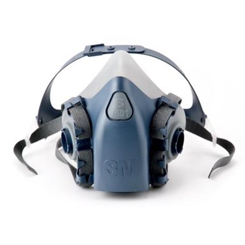 3M 7501 Small Half Face Respirator Premium Silicone