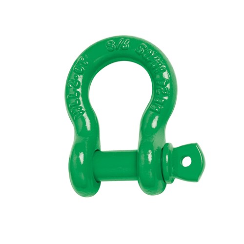 Beaver Colour Coded Screw Pin Bow Shackles (Pail)