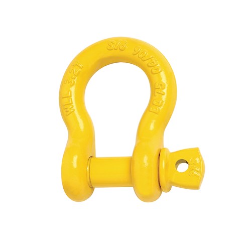 Beaver Colour Coded Screw Pin Bow Shackles (Pail)