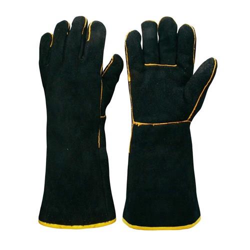 Frontier Gauntlet Black Gold Welder Black Gold One Size Fits All