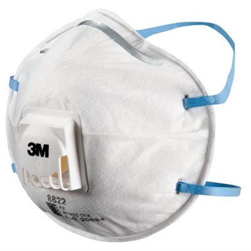 3M 8822 P2 Cupped Particulate Respirator