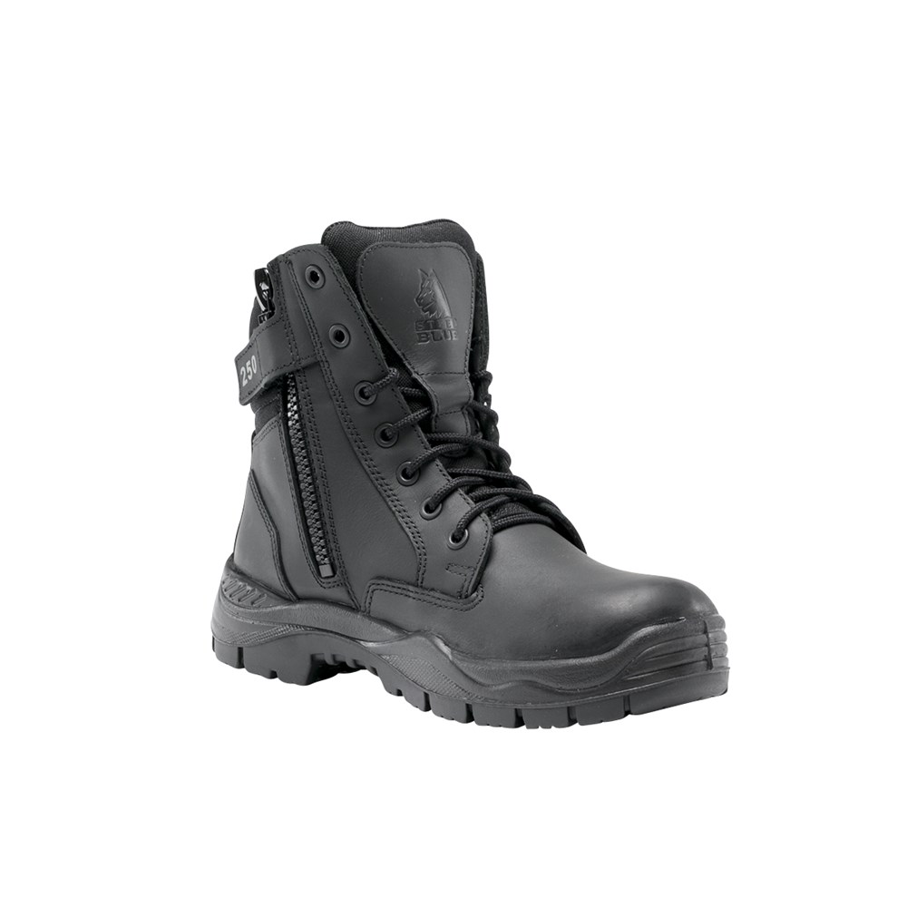 Steel blue non safety boots sales