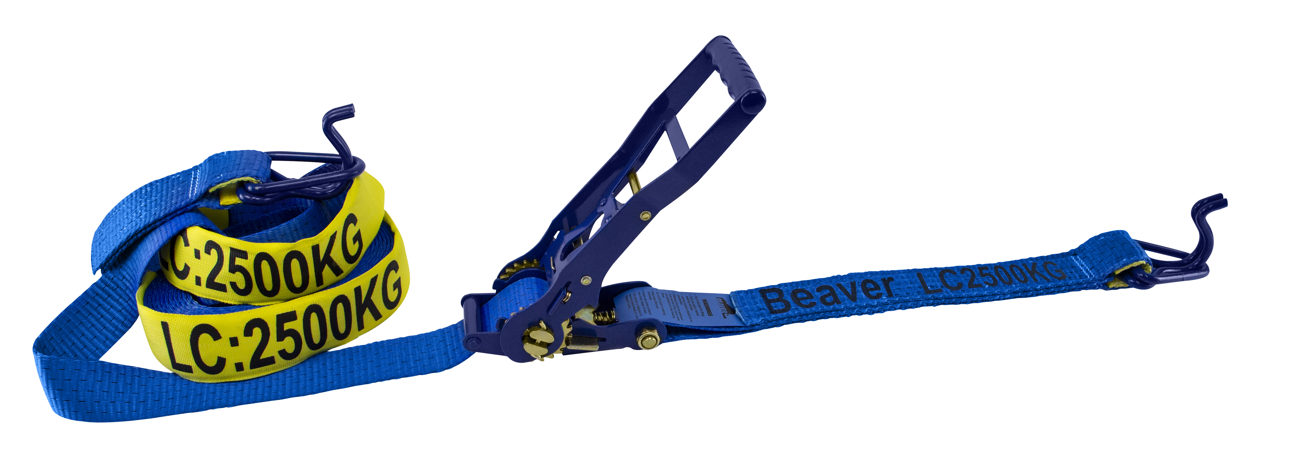 Reversible Hand Ratchet and Strap 50mm x 9M LC 2500kg