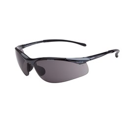 Bolle Contour Gun Metal Grey Polarised Lens Safety Glasses