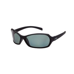 Safety Glasses Bolle Hurricane  Black Polarised Grey Green Lens W Pouch