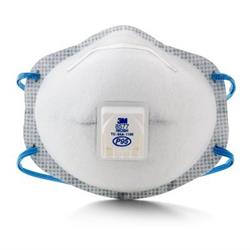 3M 8577 GP2 Cupped Particulate Respirator CA Valved Nuisance Level OV