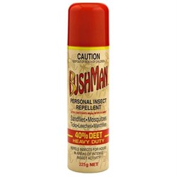 Bushman  Aerospray 40% Deet Heavy Duty 225g