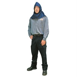 Proban® Welders Hood with Draw String Face - Navy