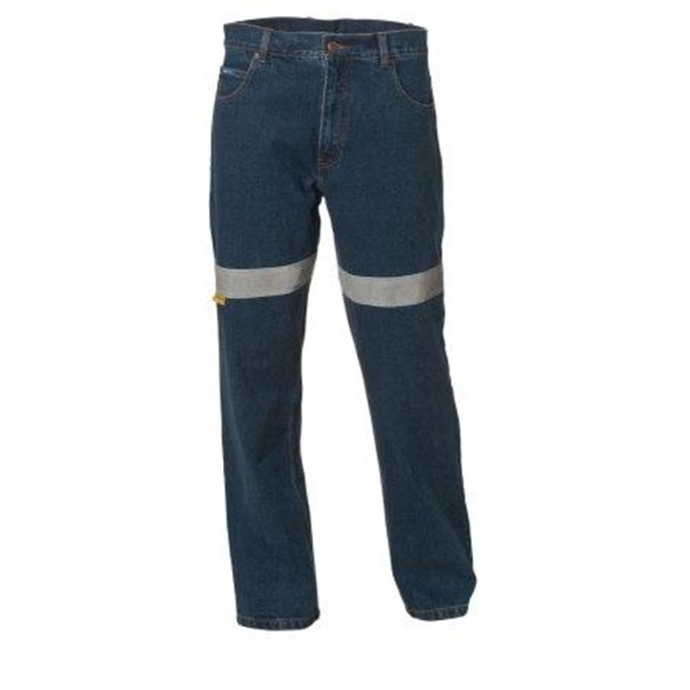 work jeans with reflective tape