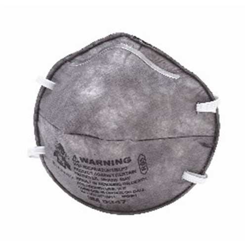3M Cupped Particulate Respirator GP2, with Nuisance Level* Organic Vapour Relief