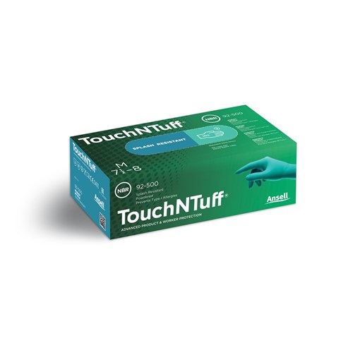 Ansell TouchNTuff Textured Grip Nitrile Disposable Gloves