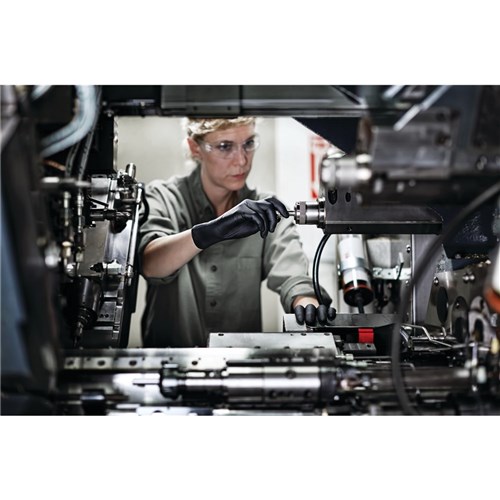 Ansell MicroFlex Black Nitrile Examination Grade Disposable Gloves