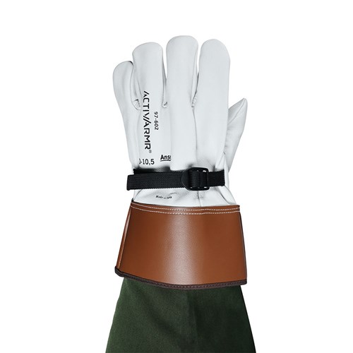 Glove Ansell Activarmr 97-602 Leather Rigger Overglove