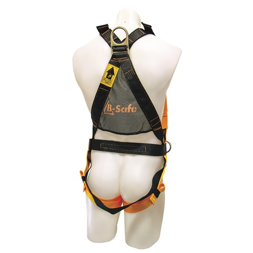 B-Safe All Purpose Fall Arrest Harness with Side D Rings and 2M Lanyard