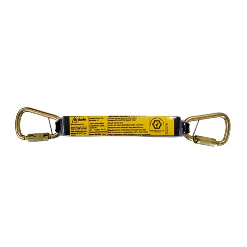 Energy Absorber B-Safe Triple Action Karabiners Each End 50KG-140KG