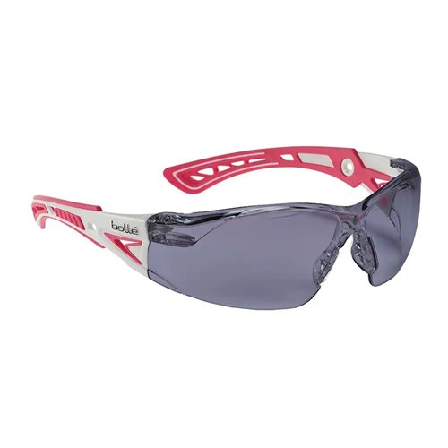 Bolle Rush+ Small Safety Glasses Supporting Breast Cancer Network Australia