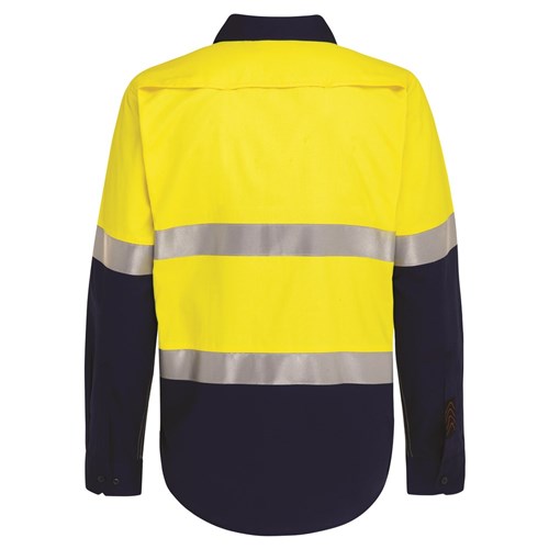 Boomerang Mens Hi-Vis Cotton Ripstop Shirt