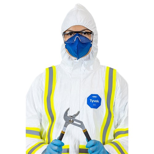 DuPont Tyvek 500 HV TY198S HV Grey/Fluoro Yellow Tape X