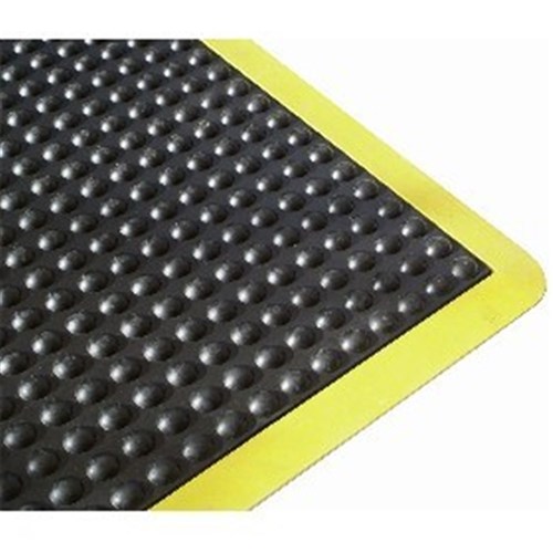 MatTek Ergo Tred Comfort Mat 900 x 1200mm Yellow Border