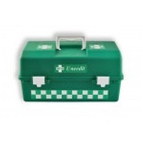 Uneedit Complete National Standard Workplace First Aid Kit Portable Plastic Case