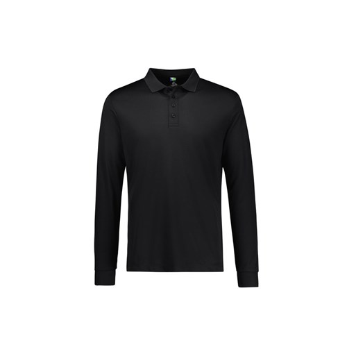 Action Polo Fas Biz P206MS Mens R-PET Long Sleeved