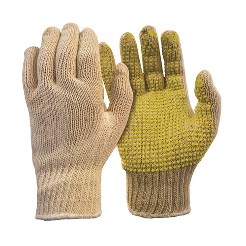 Frontier Knitted Polycotton Polka Dot Glove