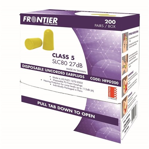 Frontier Foam Ear Plugs