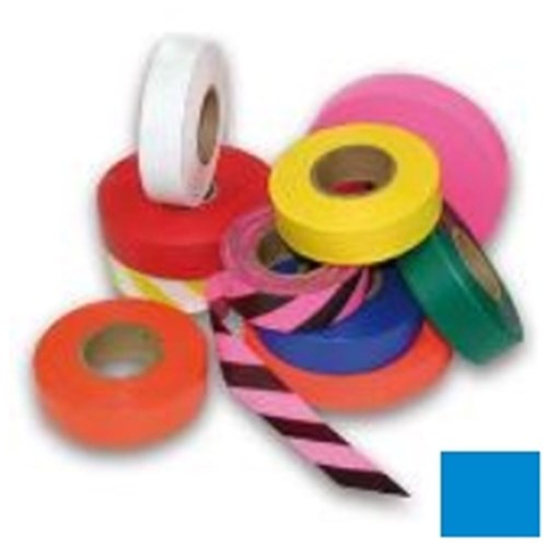 Flagging Tape Blue 25mmx100M Roll