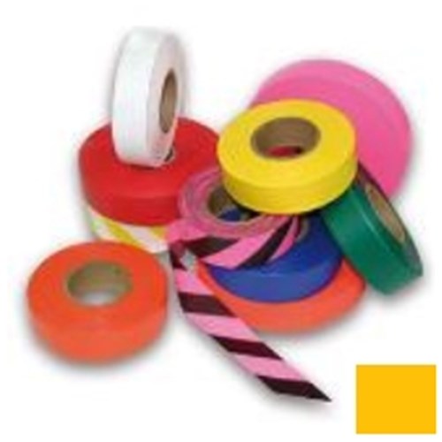 Flagging Tape Fluro Orange 25mmx100M Roll