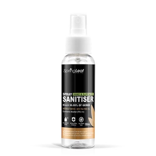 Springleaf Hand & Surface Sanitiser 100Ml