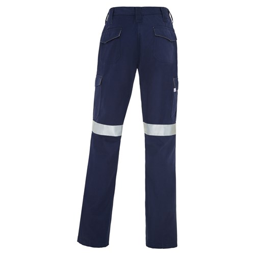 WS Workwear Womens Cargo Pants with Reflective Tape