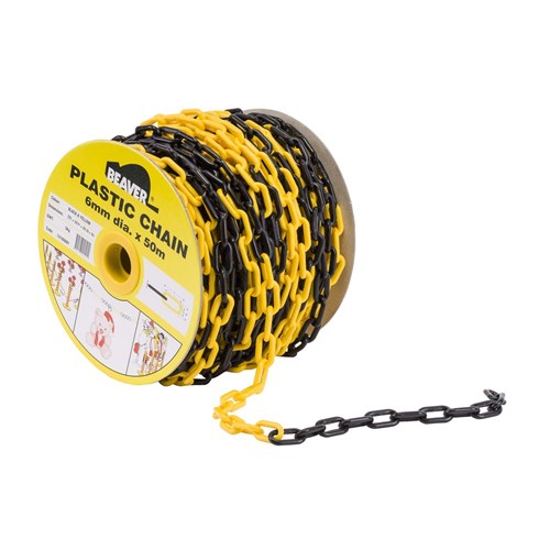 Beaver Plastic Chain - Long Link (50m Reel)