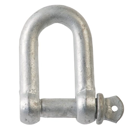 Beaver Hot Dipped Galvanised Commercial Dee Shackles (Pail)