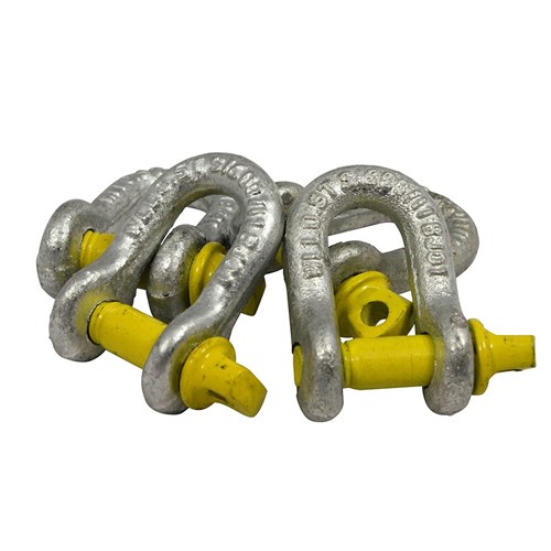 Beaver Hot Dipped Galvanised Screw Pin Dee Shackles (Pail)