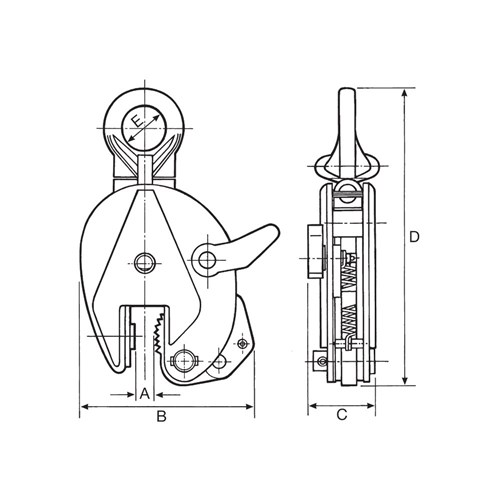 Beaver UC Universal Plate Clamps