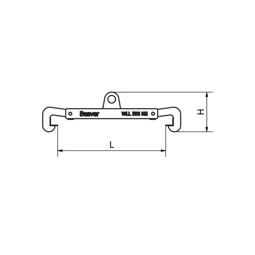 Beaver Vertical Drum Lifting Clamps