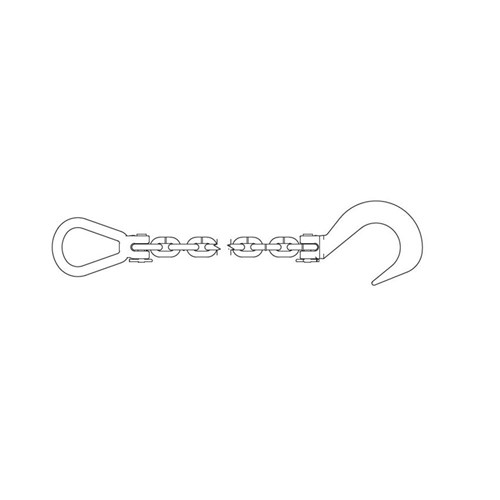 Beaver G70 Gold Drag Chain Kit with Lug Link and Slip Hook