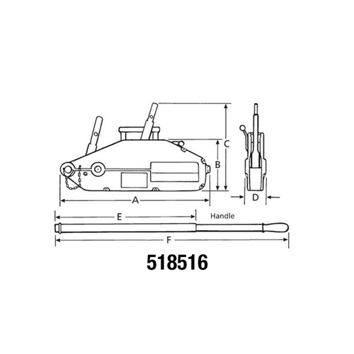 Beaver Bighaul Wire Rope Hoists