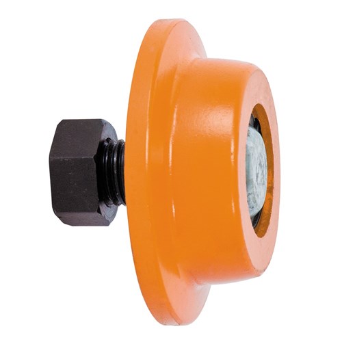 Beaver Single Flange Steel Plain Trolley Wheels