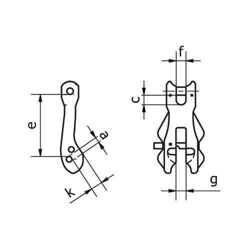 Beaver G80 Clevis Clutch Locking Clutch