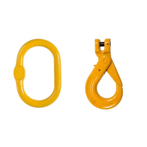 Beaver G80 Single Leg Chain Sling With Clevis Self LockingHook