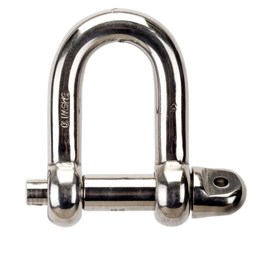 Beaver G50 Stainless Steel Screw Pin Dee Shackle