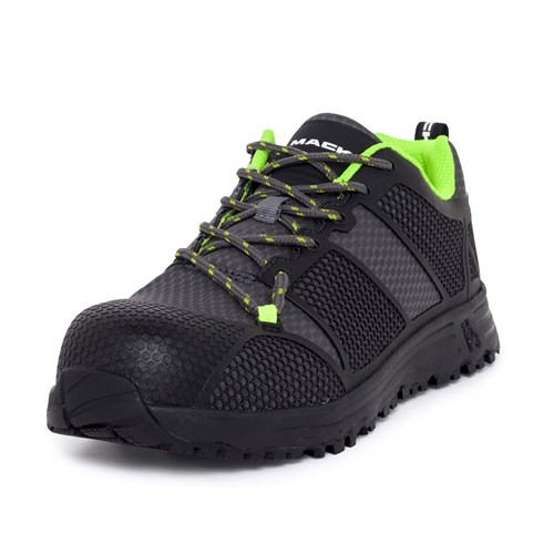 Mack Pitch Lace-Up Safety Shoes