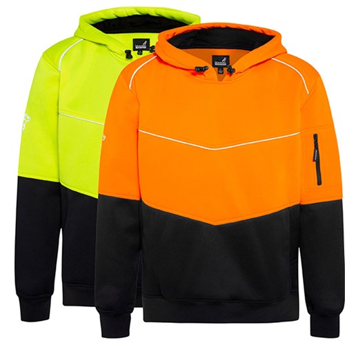 Hoodie Mack MKALH0002 Hi Vis Fleece Mens