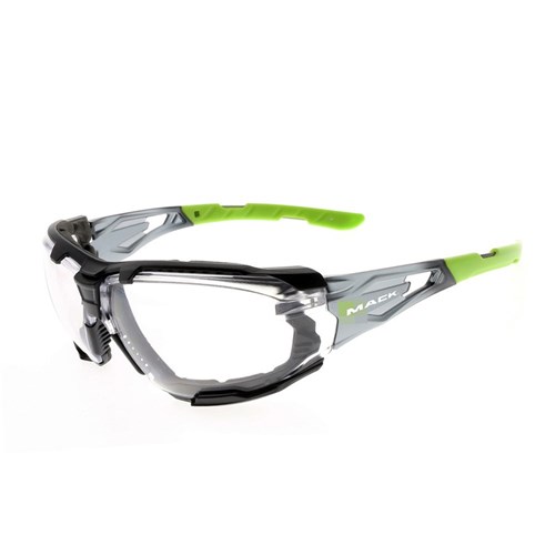 Mack Fender Safety Glasses with Foam Gasket