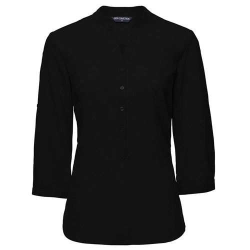 City Collection Ladies So Ezy 3/4 Sleeve Shirt